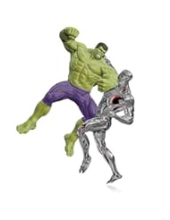 Home: Marvel - Avengers: Age of Ultron - The Hulk vs. Ultron Ornament 2015 Hallmark - Hallmark