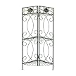 Reflections Corner Rack - Antique Silvertone