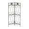 Reflections Corner Rack - Antique Silvertone