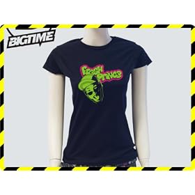 Damen T-Shirt Prinz von Bel Air Fresh Prince Will Smith Kult Serie Film Shirt schwarz E41-Girly
