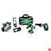 Hitachi KC18DBL 4-Tool Lithium-Ion Combo Kit