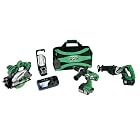 Hitachi KC18DBL 4-Tool Lithium-Ion Combo Kit