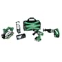 Hitachi KC18DBL 4-Tool Lithium-Ion Combo Kit