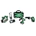 Hitachi KC18DBL 4-Tool Lithium-Ion Combo Kit