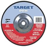 Tools & Hardware : Husqvarna Construction Products 21537 4-1/2' x 1/8' x 5/8-11SM Blue A24R PRH Raised Hub Wheel 25pack