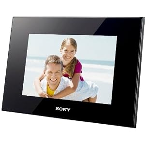 Sony DPF-D85 Digitaler Bilderrahmen (20,3 cm (8 Zoll) Display), 256 MB interner Speicher, USB, Kartenslot) inkl. Fernbedienung 