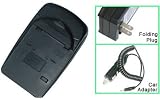 Camcorder Battery AC/DC Charger for Panasonic CGR-V610, CGR-V610E/1B, CGR-V620, CGR-V620E/1B, CGR-V620T, CGR-V620T/1B, CGR-V14SE, CGR-V14SE/1B, CGR-V26SE/1B