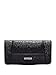 GUESS Women's Bianco Nero File Clutch