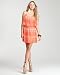 Tiered Print Dress - LVG CORAL/TRPCL PEAC (M)