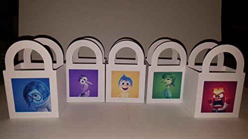 12 Disney Inside Out Paper Party Favor Goody Bags