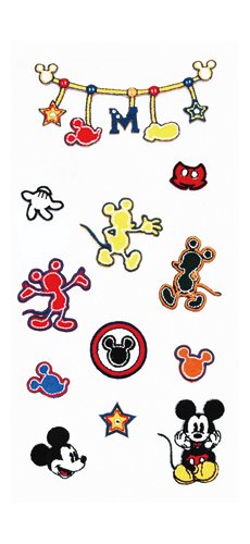 Cover image : 刺繍タッチアイコンシール -キャラクター-　ミッキー