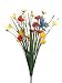 Faux 15 Cosmos/Butterfly Bush Yellow Orange (Pack of 24)