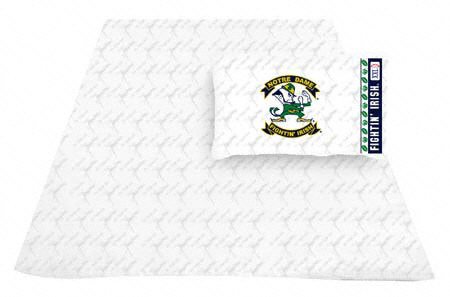Notre Dame Fighting Irish Sheet Set - Full Bed