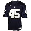adidas Notre Dame Fighting Irish #45 Navy Youth Replica Football Jersey