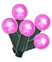 Philips 60ct LED Sphere Lights-Pink