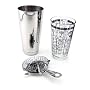 3 Piece Cocktail Shaker Kit
