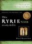 The Ryrie NASB Study Bible Bonded Leather Navy- Red Letter Indexed with DVD
