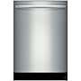 Bosch : SHX4AP05UC 24in Ascenta Series Fully Integrated Dishwasher - Stainless Steel