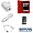 Premium Red Folio Wallet Leather Case + Premium Clear Durable Reusable LCD Screen Protector + USB Data Cable + USB Car Charger + USB Home Travel Charger for Apple Ipod Touch Itouch 8Gb 16GB 32Gb 2G 2nd Generation
