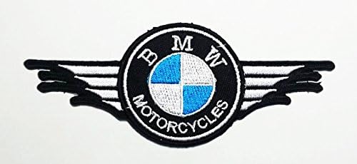 BMW Classic Motorcycles Motorrad German Flag Biker Jacket Patch Sew Iron on Logo Embroidered Badge Sign Emblem...