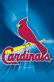 St. Louis Cardinals (Logo) Sports Poster Print - 24 X 36