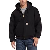 Carhartt Men's Quilted-Flannel Lined Duck Active Jacket