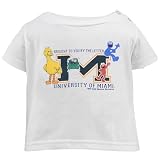 Champion Miami Hurricanes White Infant Sesame Street Brought to You T-shirt