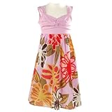 Little Girls Clothes PURPLE FLOWER Sleeveless Summer Dress BONNIE JEAN Girl 7-16