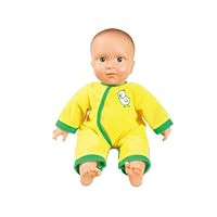 Machine-Washable White Baby Doll