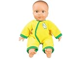 Machine-Washable White Baby Doll