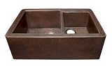 Native Trails CPS276 Farmhouse Duet Sink, Antique Finish