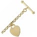 14kt Yellow Gold Heart and Chains Bracelet