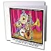 Londons Times Funny Society Cartoons - Lip Sinking Band - Greeting Cards-6 Greeting Cards with envelopes