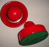 Air Hockey Pusher Red 2 x 75mm Red