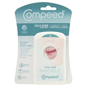 Johnson Compeed Cold Sore Patches 15 Patches