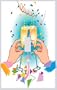 New Year Cheer Decorative Switchplate Cover