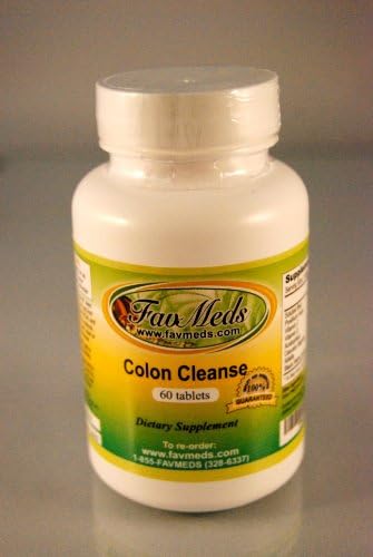 Colon Cleanse, Pysillium Husk, Cascara Sagrada - Various Sizes (1 bottle - 60 capsules)