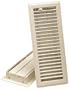 Imperial Manufacturing RG0244 4-Inch by 10-Inch Floor Register, Almond