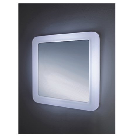 Badspiegel BELEUCHTET Wandspiegel BELEUCHTUNG Spiegel LICHT Badwandspiegel aus Kristall YJ-1345