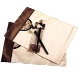 Set Of Two Handmade Place Mats & Two Pair Of Chopsticks With Decorative Sheath