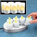 SIX RECHARGABLE TEALIGHTS