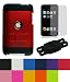 2-Tone Rubberize Textured Hard Shell for the Apple Touch 2 (2nd Generation) 8gb 16gb 32g + Bonus Young Micro Shoe Silicone Skin Pouch compatible with Nike+ Sensor