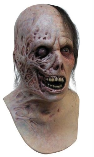 Burnt horror adult latex mask