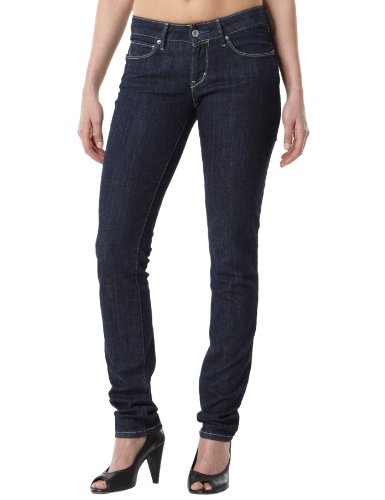Levi\'s Bold Curve Skinny 580300020 Damen Jeanshose/ Lang, Gr. 24/32, Blau (Clean Superstr Preisvergleich