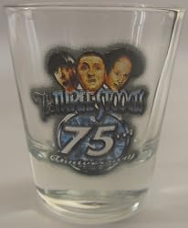 The Three Stooges Shot Glass