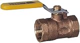 Watts Series WBV-3 2-Piece Standard Port Brass Ball Valve 4 (0750211)