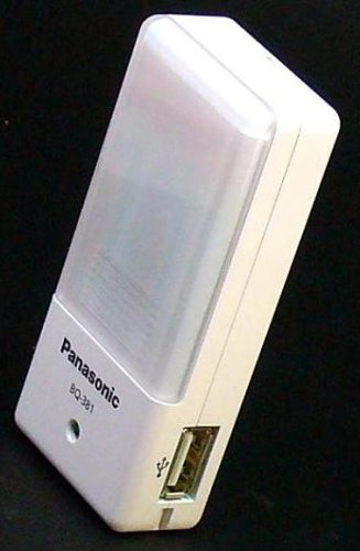 Cover image : Panasonic USBモバイル電源 ポケパワー (au対応のコネクタコード付属) BQ-600K/A