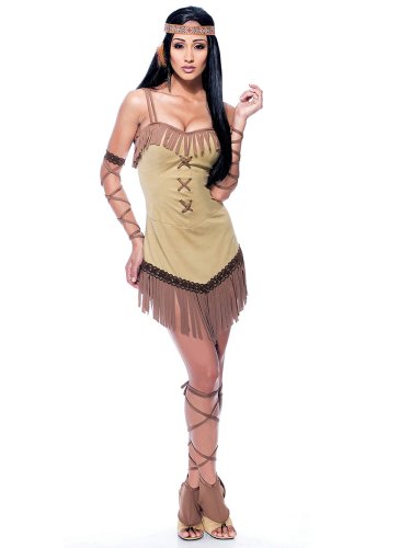 Native American Indian Costume Sexy Western Costumes Fringe Dress Traditional Style
