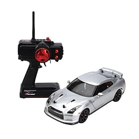 1 14 Nissan Skyline GT-R R35 4WD RTR, Silver from Carisma R/C