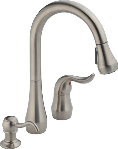 Peerless P88102LF-SSSD Single Handle Pull Down, Stainless